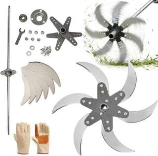 Grasversnipperaar messenset 25-26 cm