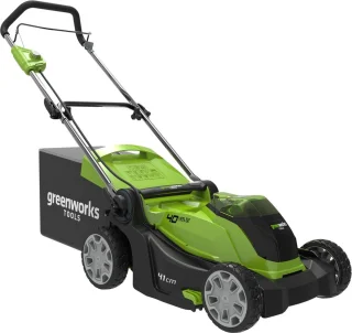 Greenworks 40V 41cm 2-in-1 Grasmaaierset