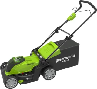 Greenworks 40V 41cm 2-in-1 Grasmaaierset