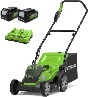 Greenworks G24X2LM36K4X Grasmaaier 2x24V