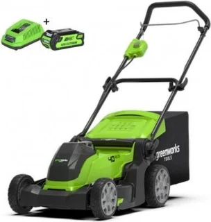 Greenworks G40LM41K2 41 cm Accu Grasmaaier inclusief Accu en Lader