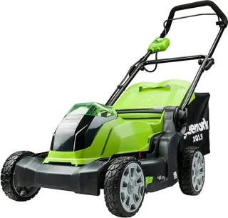 Greenworks G40LM41K2X accu grasmaaier 40V 2x2AH