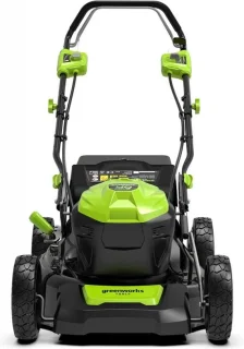 Greenworks GD40LM46SPK4 Accugrasmaaier 40V inclusief accu en lader