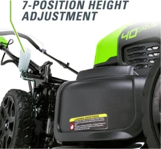 Greenworks GD40LM46SPK4X Accugrasmaaier 40V inclusief accu's en lader
