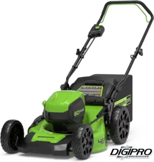GREENWORKS GD60LM46HP 60V accu grasmaaier