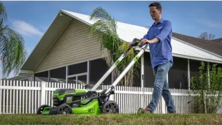 Greenworks GD60LM46SPK4 60V Accu Maaier