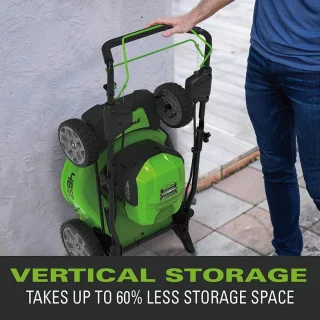 Greenworks Grasmaaier 48V accu set 4x4Ah