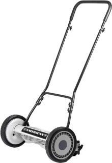 Handgeduwde cilindermaaier - 18 inch - zwart