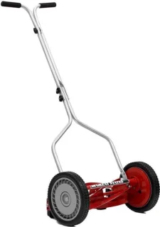 Handgrasmaaier 14 inch - rood