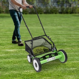 Handgrasmaaier 16 inch, 5-messen - Groen