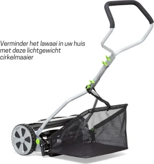 Handgrasmaaier 40 cm met 20 L opvangbak