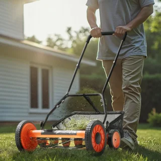 Handmatige cilindermaaier