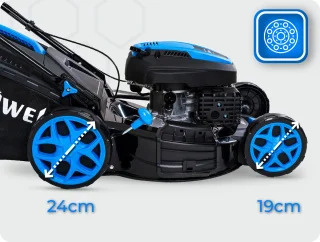 Hexwelt HW-KS-200 Benzine Grasmaaier 51 cm met Aandrijving