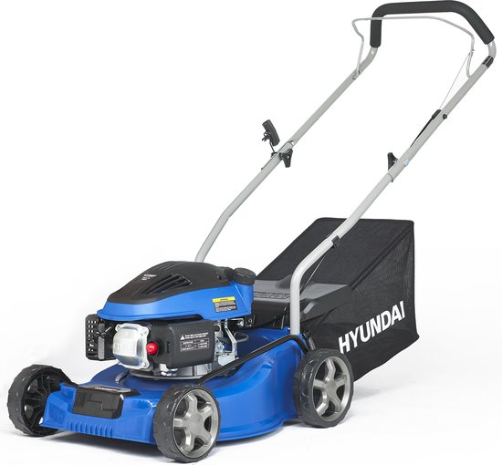 Hyundai benzine grasmaaier 79,8 cc 40L opvangzak review
