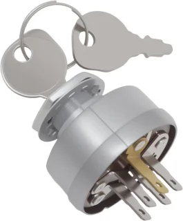 Ignitionschakelaar voor grasmaaier, 5 pin, vervangt 725-0267 en 725-0267A, ShopVlot