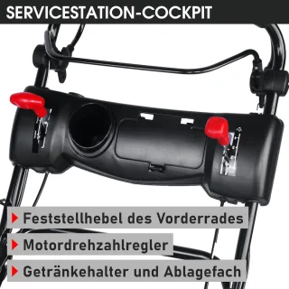 Indsutrialhome BRAST Benzine Trike Grasmaaier