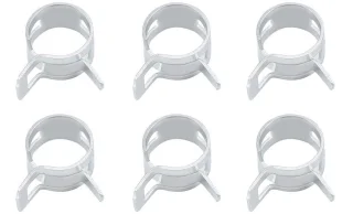 JHUBERS brandstofgastank afsluiter set (3 filters, 3 kleppen, 6 klemmen)
