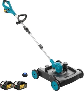 Joorly elektrische grasmaaier accu 30,5 cm maaibreedte, groen
