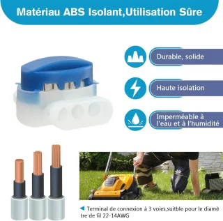 Kabelconnectoren set 30 stuks