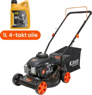 Kibani Handgeduwde Benzine Grasmaaier 141cc