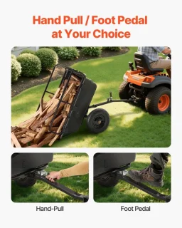 Kiepkar Tuinaanhanger voor ATV/UTV
