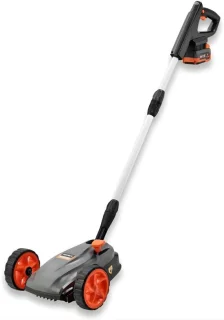 Kira grasmaaier accu, benzine of elektrisch - grijs/oranje/zwart