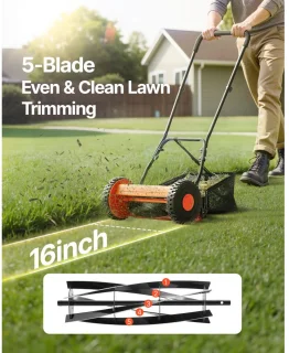 Kooimaaier Handmatige cilindergrasmaaier 40 cm
