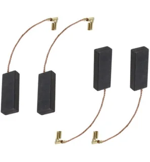 Koolborstels 2 paar voor grasmaaier 29x11.2x6.2mm compatibel met Flymo/Dewalt