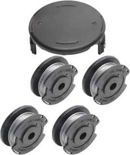 Lijnspoel voor grasmaaier, 4 stuks nylon, compatibel met Bosch Art 23 SL/27 SL