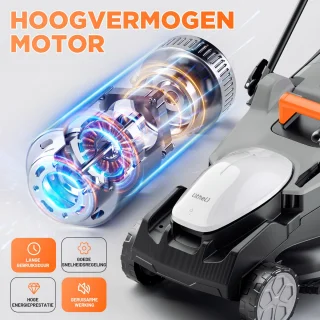 Litheli Accu grasmaaier 37 cm
