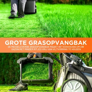 Litheli Accu Grasmaaier 37 cm