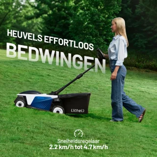 Litheli Easysurge accu grasmaaier