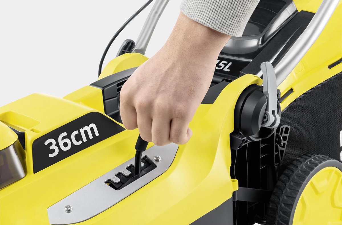 Wat vinden we goed aan de LMO 18-36 Grasmaaier