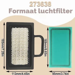 Luchtfilter 273638 499486S voor 18-26 HP-motoren