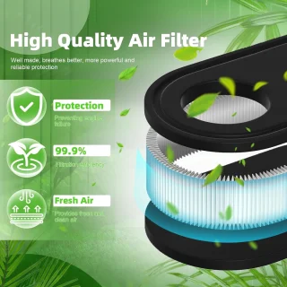 Luchtfilter grasmaaier 4 stuks - compatibel met Briggs & Stratton - ShopVlot