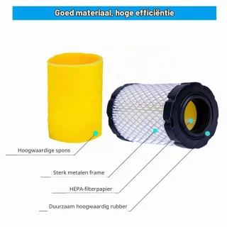 Luchtfilter met brandstoffilter voor B&S grasmaaier