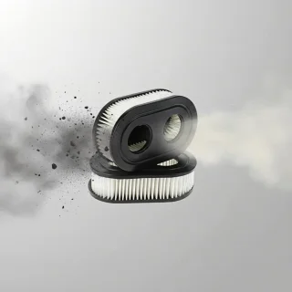 Luchtfilter voor grasmaaier (2-pack)