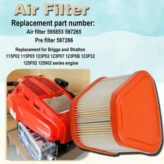 Luchtfilter voor grasmaaier