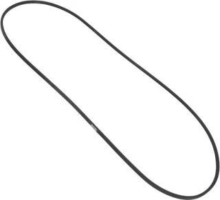 Maaier riem 347 cm zwart