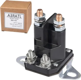 Magnet startrelais solenoïde 12 volt zwart