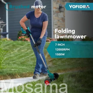 Makita Accu Grasmaaier 18V 2x batterij lichtblauw