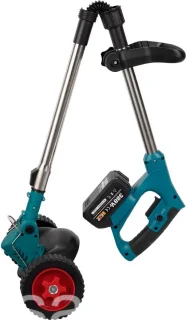 Makita Accu Grasmaaier 18V 2x batterij lichtblauw