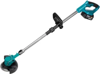 Makita Accu Grasmaaier 18V 2x batterij lichtblauw