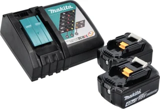 Makita DLM 330 RM2 18V accugrasmaaier 33 cm 2x 4.0 Ah accu