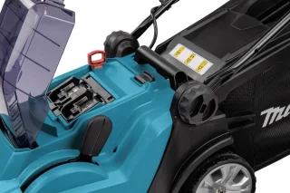 Makita DLM382CM2 Grasmaaier 2x18V 38 cm incl. 4,0 Ah accu's en duolader