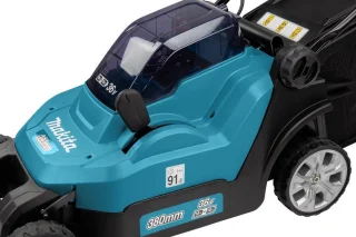 Makita DLM382CM2 Grasmaaier 2x18V 38 cm incl. 4,0 Ah accu's en duolader