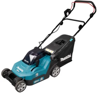Makita DLM382CM2 Grasmaaier 2x18V 38 cm incl. 4,0 Ah accu's en duolader