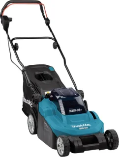 Makita DLM382CM2 Grasmaaier 2x18V 38 cm incl. 4,0 Ah accu's en duolader