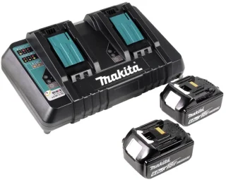 Makita DLM382PG2 accu grasmaaier 36V 38 cm 2x 6.0Ah accu's