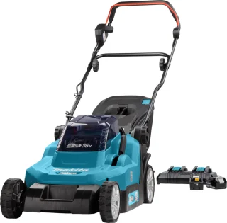 Makita DLM382PT2 Accu Grasmaaier 38cm 2x18V 5.0Ah